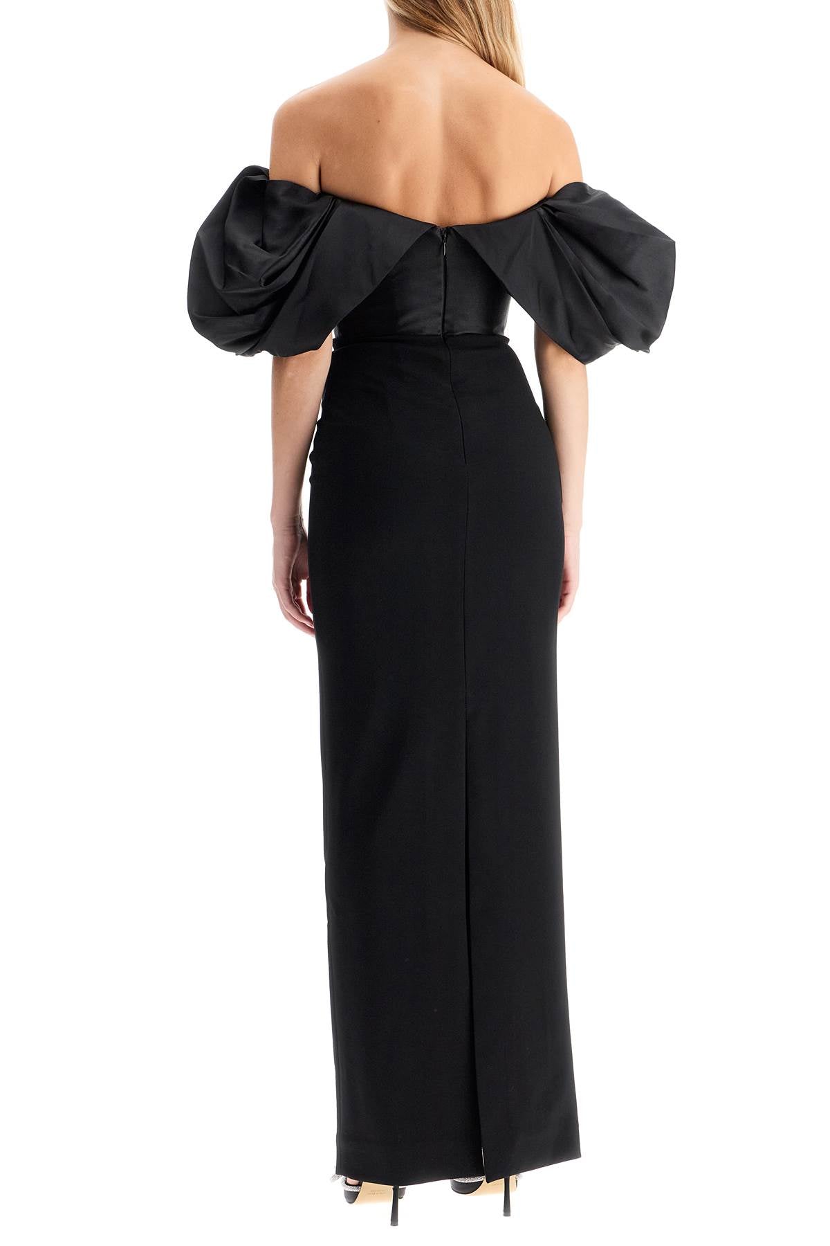 Long Sian Dress  - Black