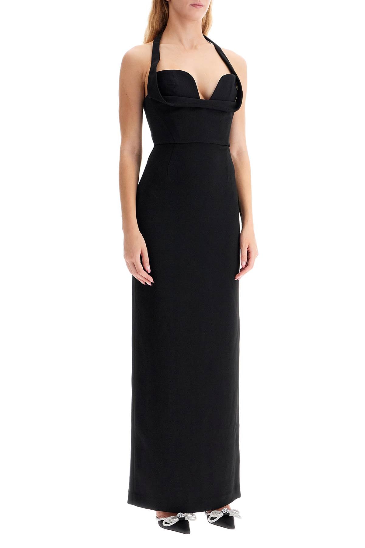 Long Serina Dress  - Nero