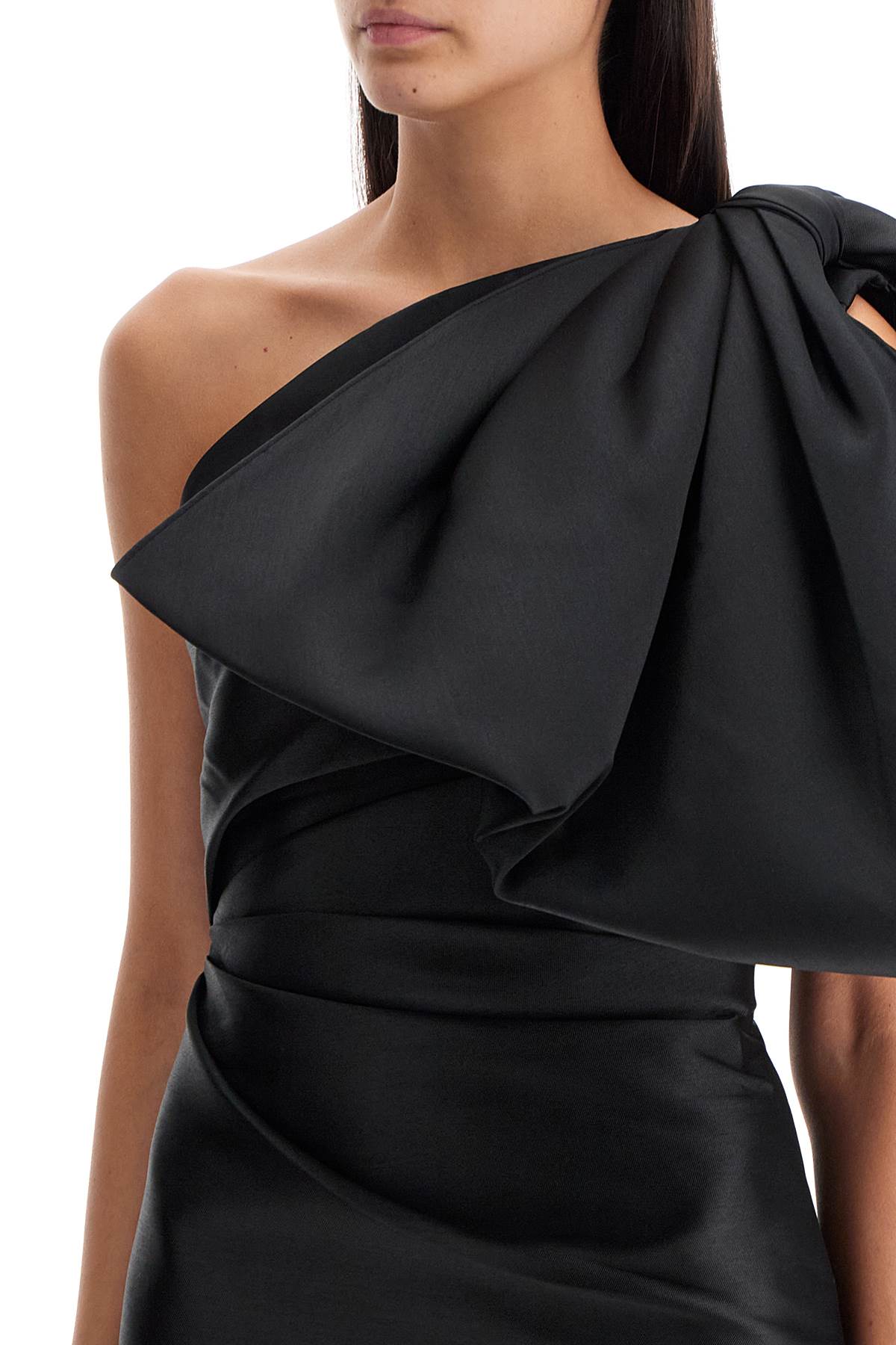 'marcela' One-shoulder  - Black