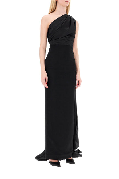 Long Yeva Dress  - Black