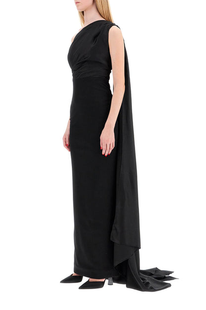 Long Yeva Dress  - Black