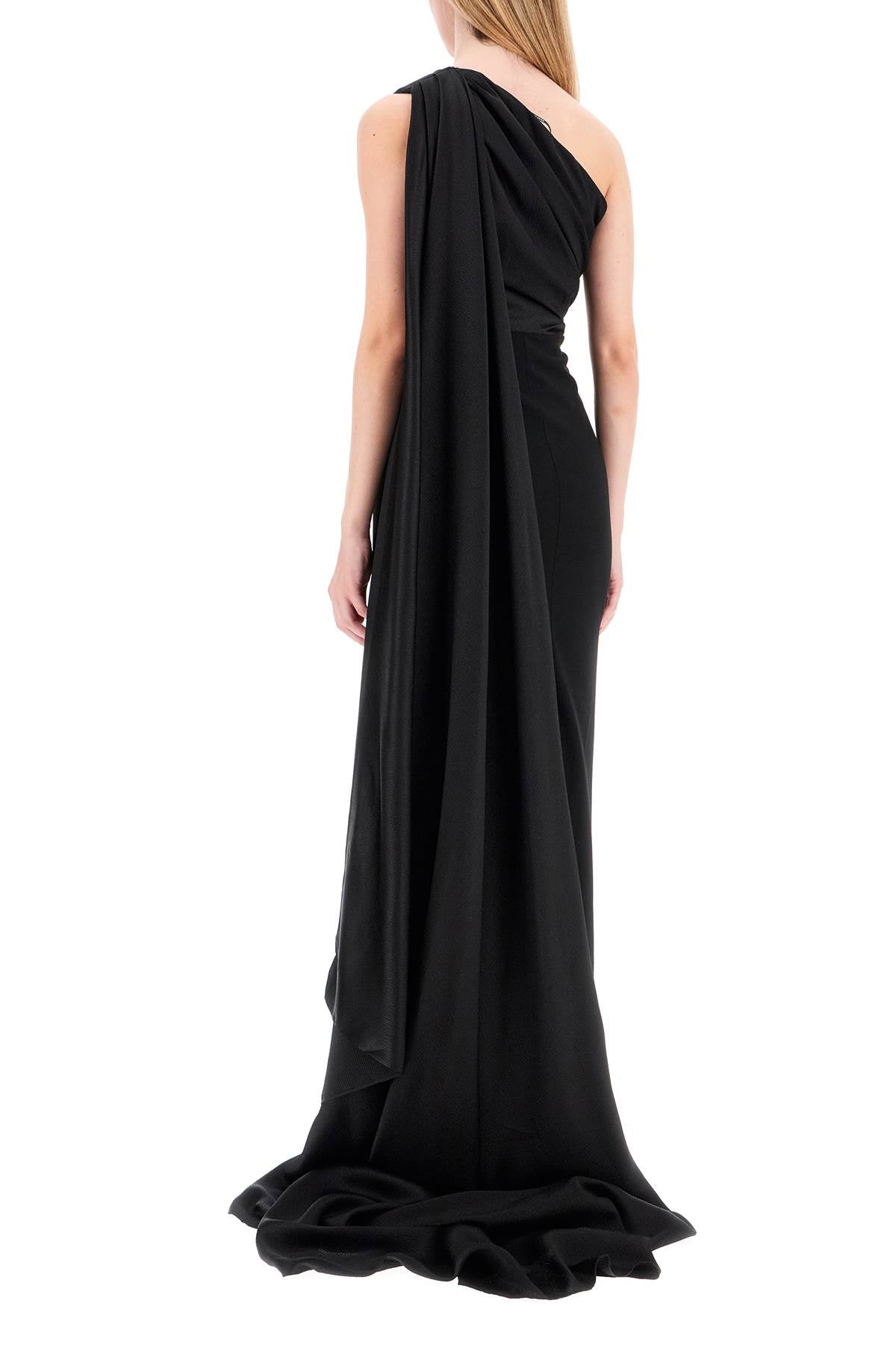 Long Yeva Dress  - Black