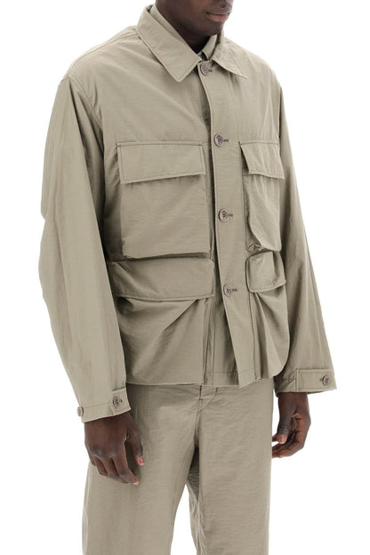 Lightweight Multi-pocket Jacket  - Khaki