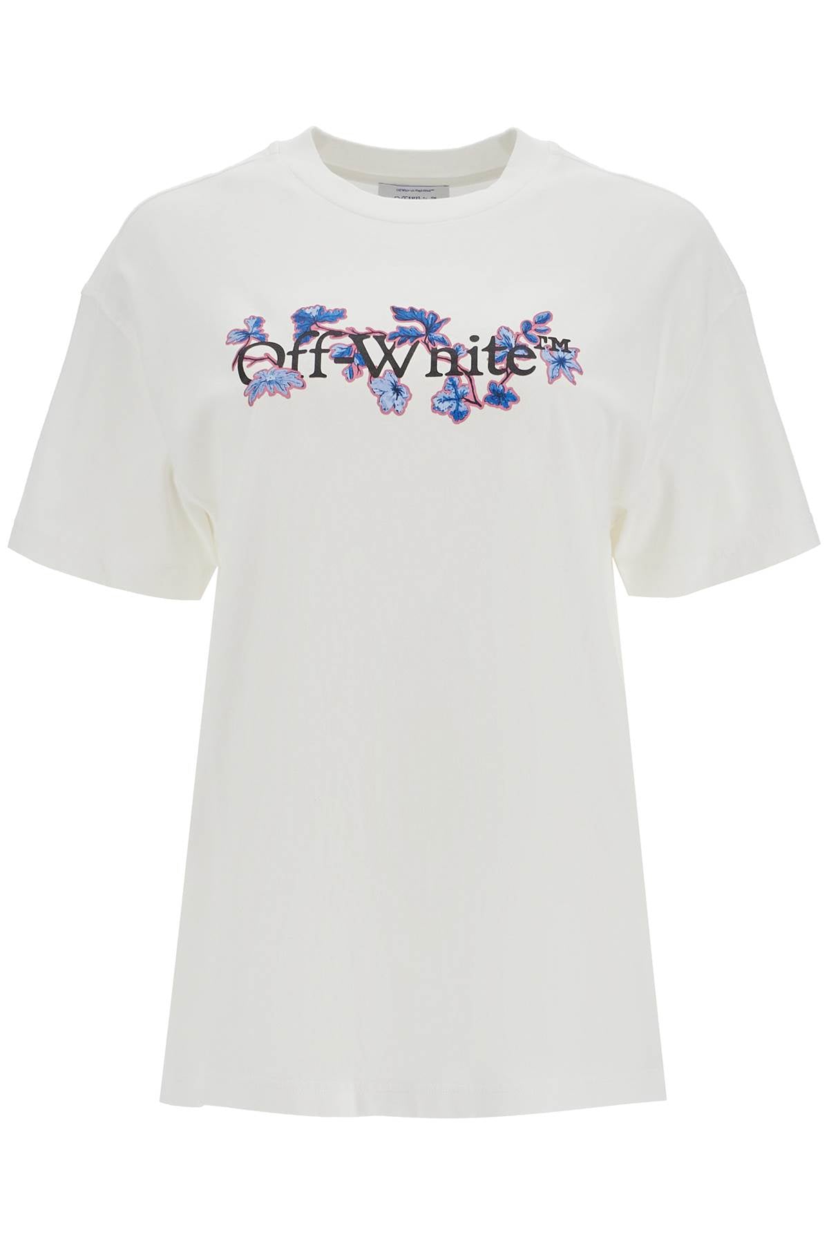 Flower Bookish T  - White