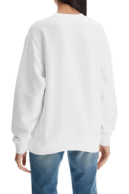 Crewneck Sweatshirt With  - White