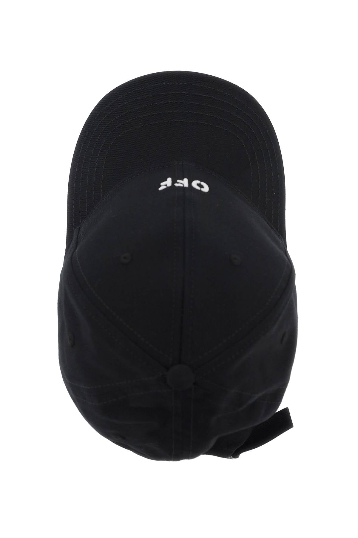 Baseball Cap With Off Logo  - Nero