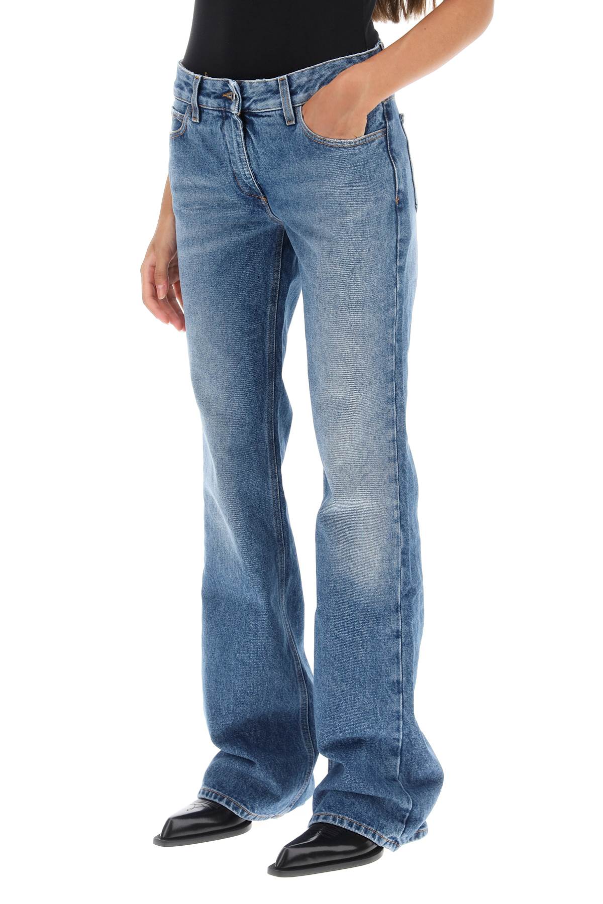 Bootcut Jeans  - Blu