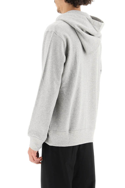 Heart Patch Unisex Hoodie  - Grey