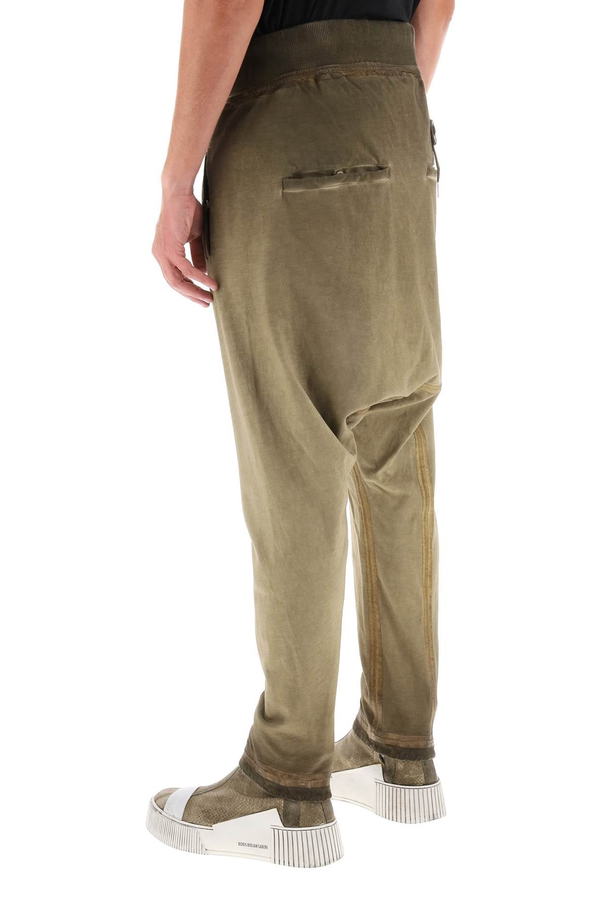 Low-crotch Joggers  - Khaki