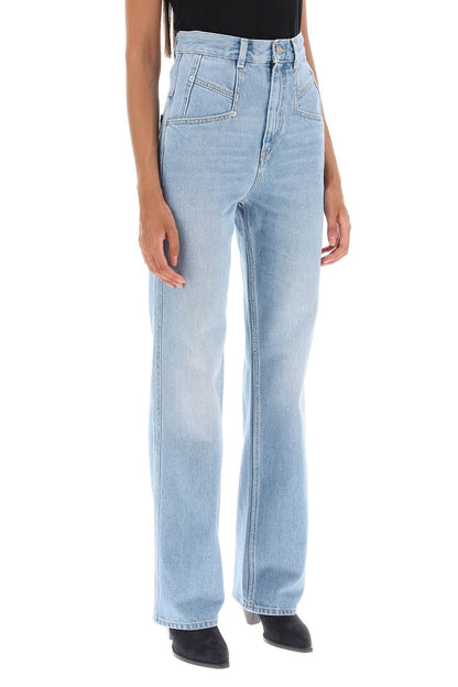 'dileskoa' Straight Cut Jeans  - Light Blue