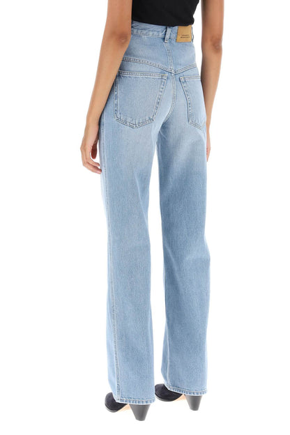 'dileskoa' Straight Cut Jeans  - Light Blue