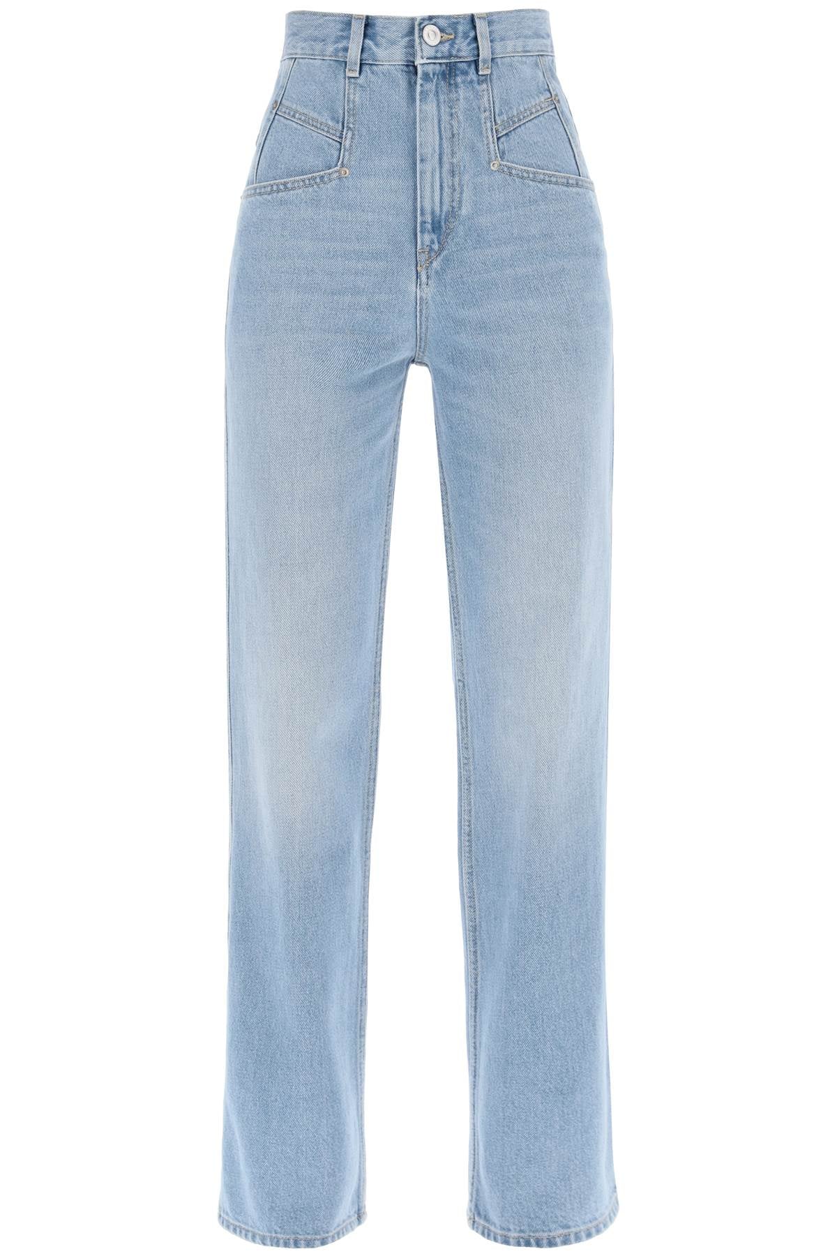 'dileskoa' Straight Cut Jeans  - Light Blue