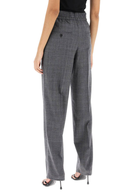 Priska Pants In Prince Of Wales  - Grigio