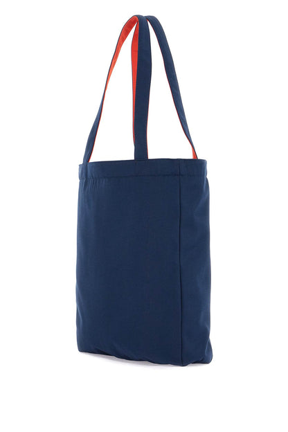 Reversible Lou Rue Madame Tote Bag  - Blue