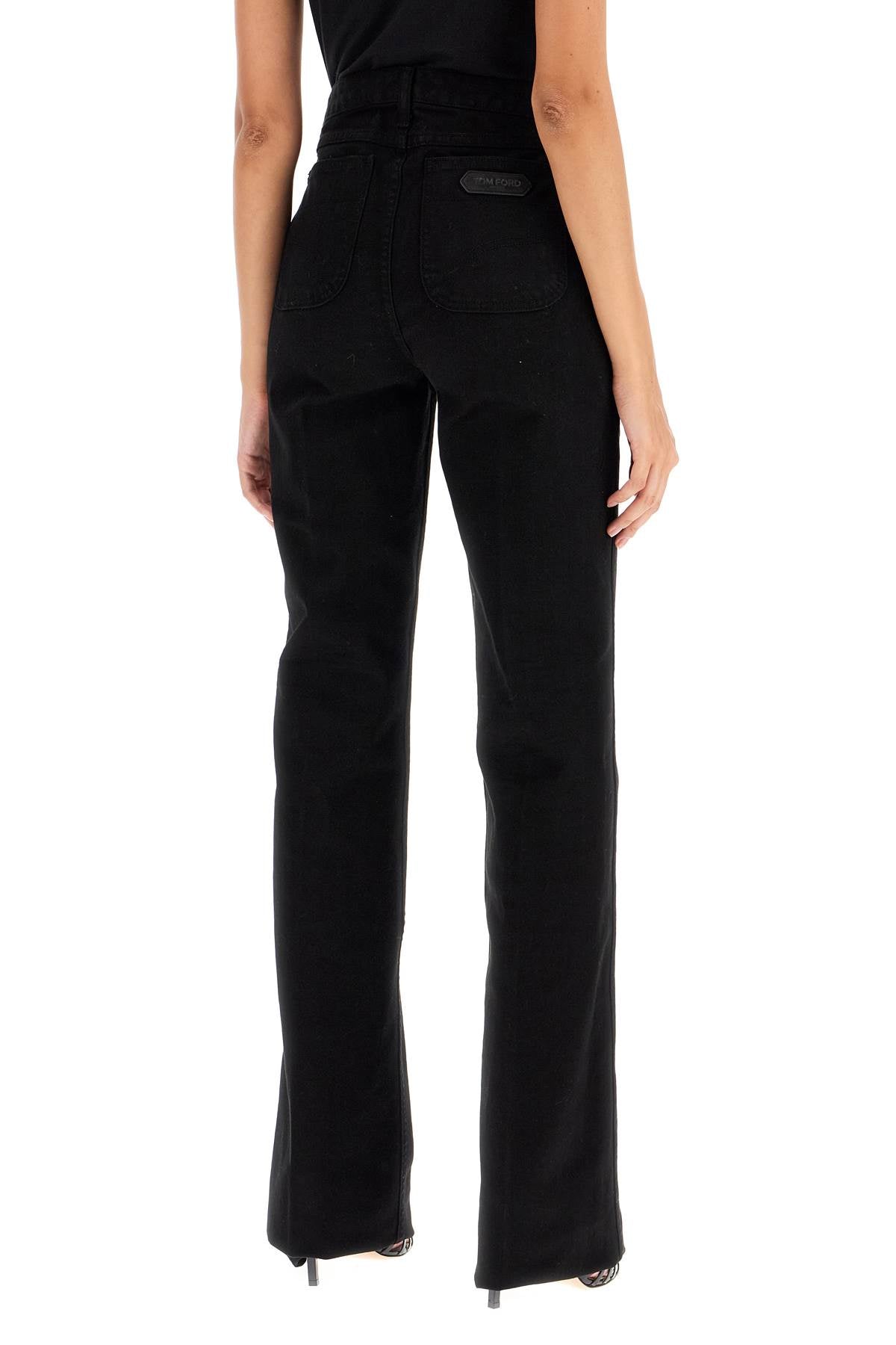 Bootcut Jeans  - Black