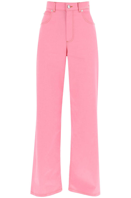 Lightweight Denim Jeans  - Pink