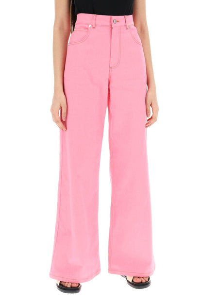 Lightweight Denim Jeans  - Pink