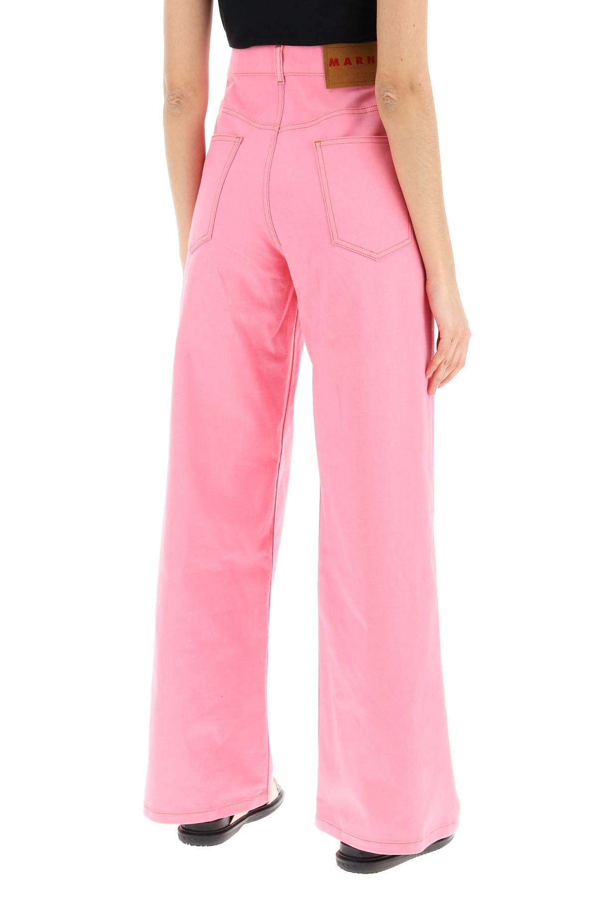 Lightweight Denim Jeans  - Pink