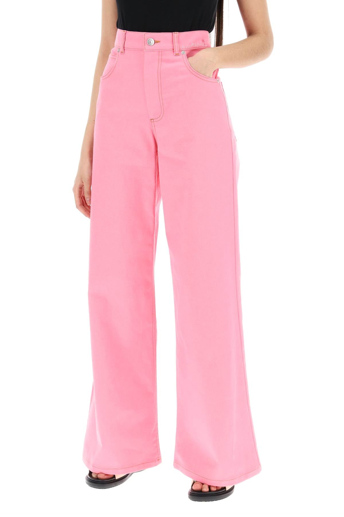 Lightweight Denim Jeans  - Pink