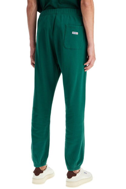 Relaxed Fit Fleece Joggers For  - Green