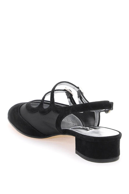 "mary Jane Slingback In P  - Black