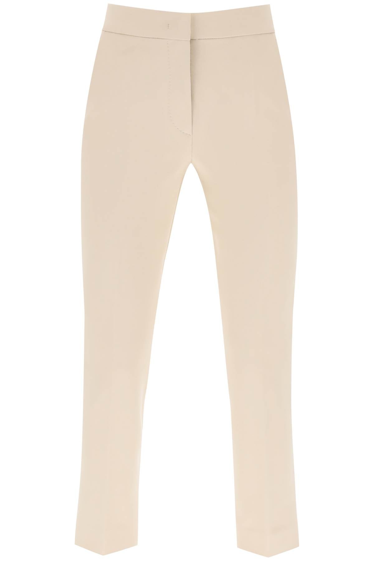 Pegno Jersey Cigarette Pants  - Beige