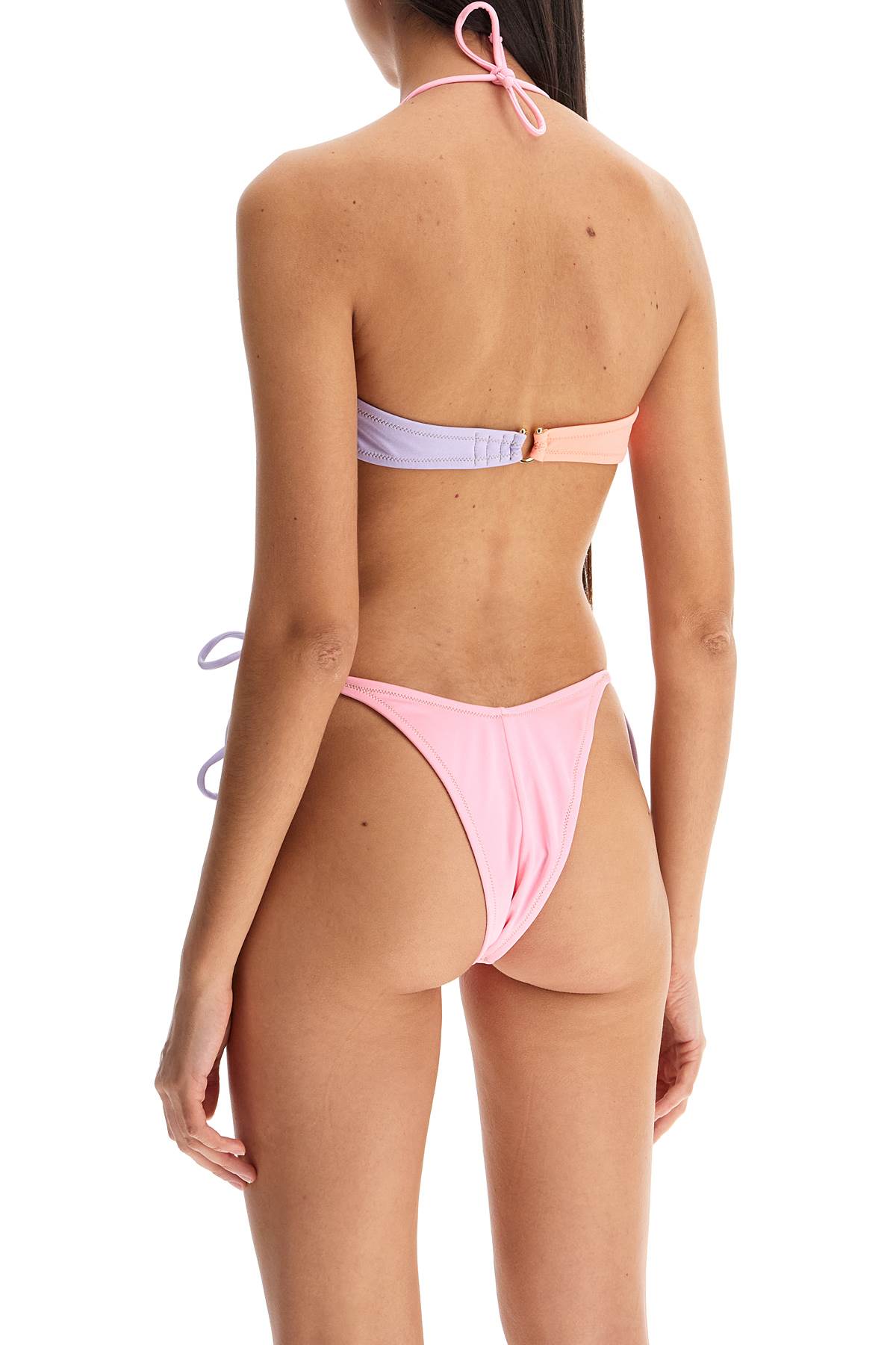 Penny Color-block Bikini Set  - Multicolor