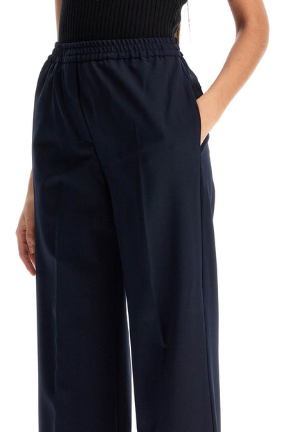 Petra Stretch Wool Trousers  - Blue