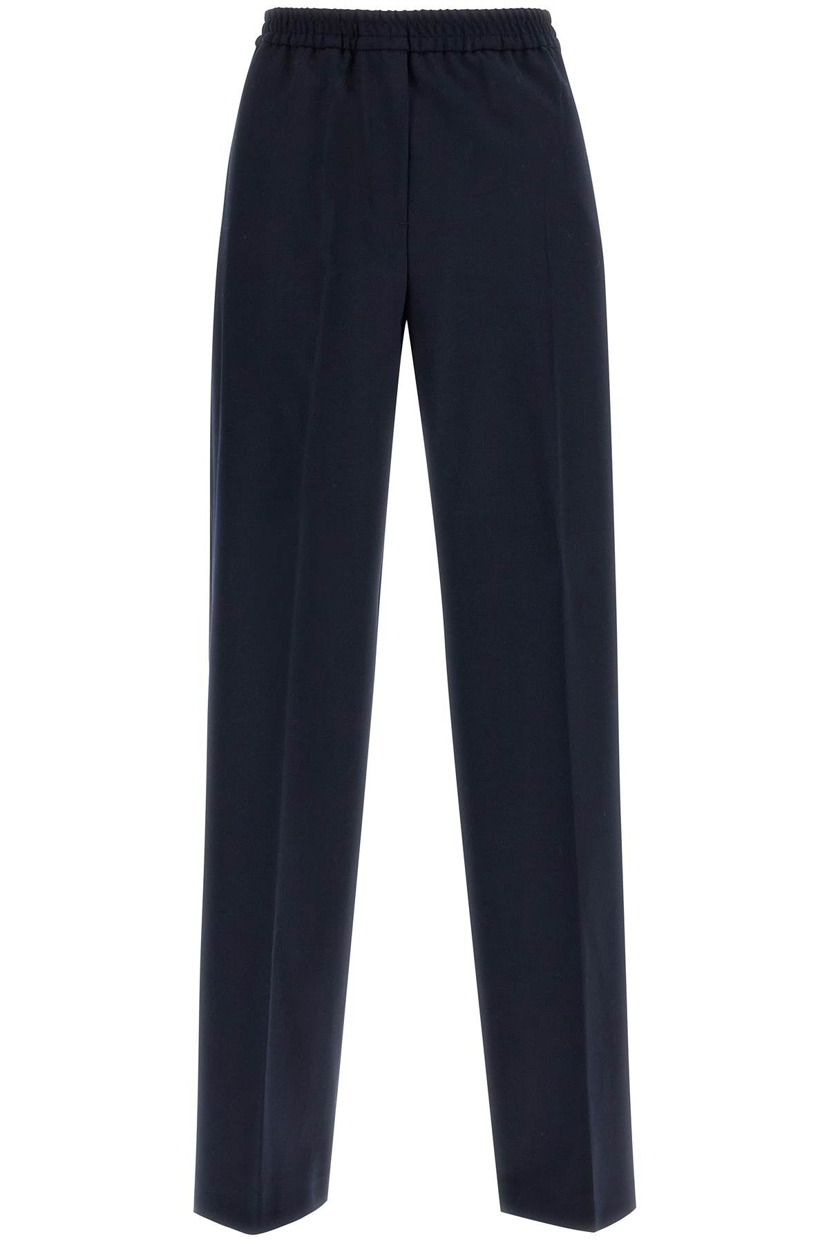 Petra Stretch Wool Trousers  - Blue