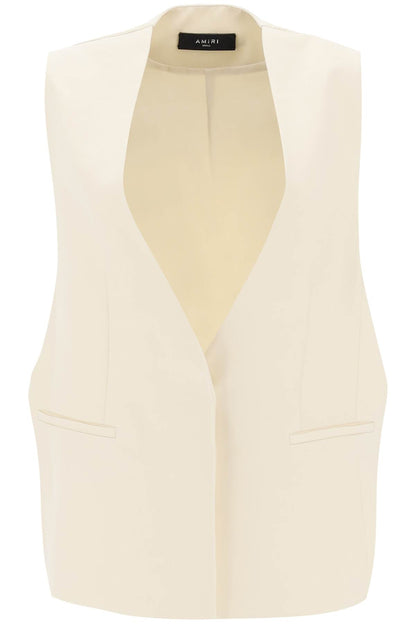 Oversized Waistcoat  - Bianco