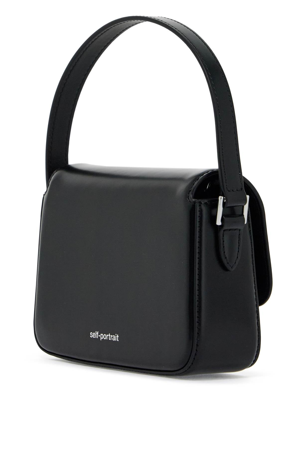 Smooth Leather Micro Handbag In 10 Words  - Black