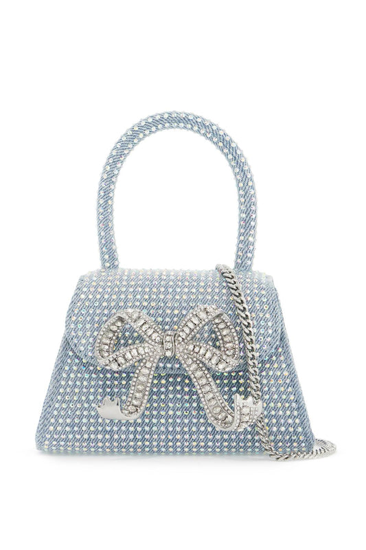 The Bow Micro Bag  - Blue