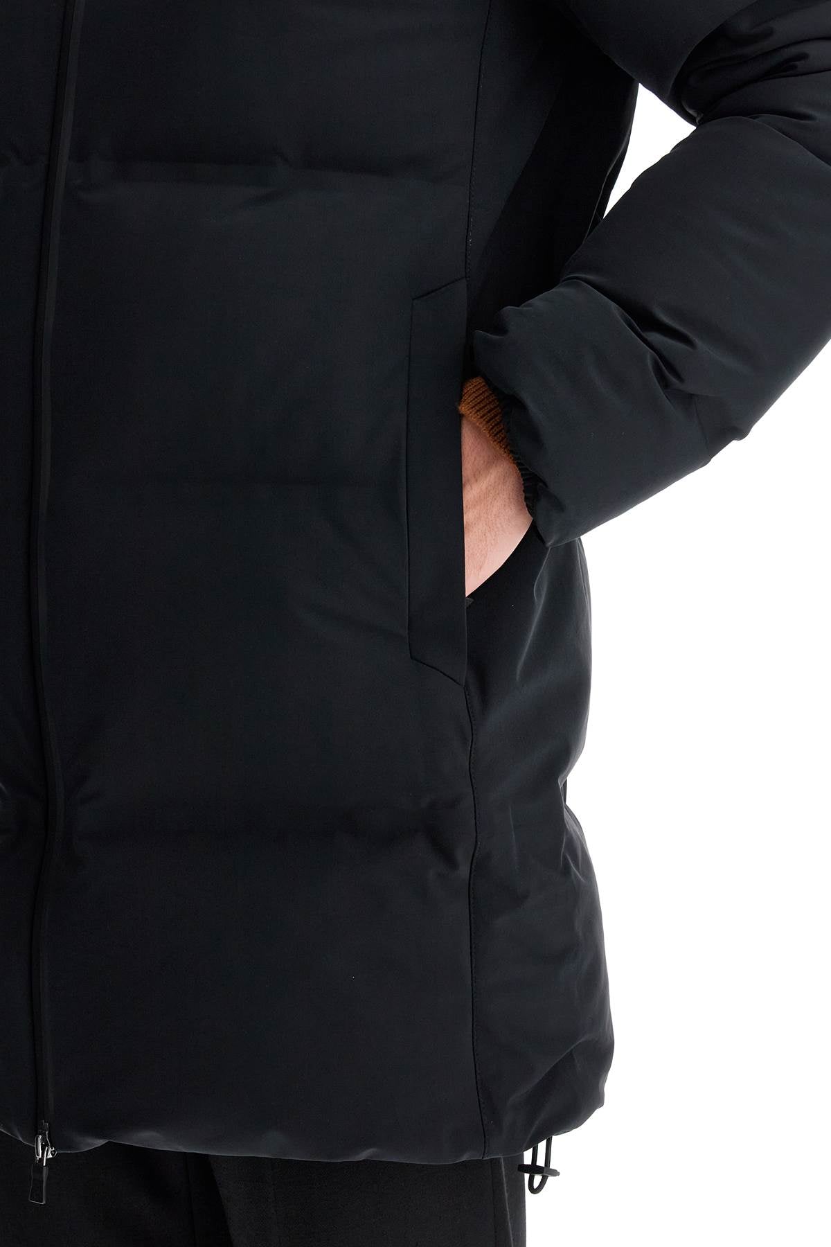 'new Impact Midi Down Jacket With  - Black