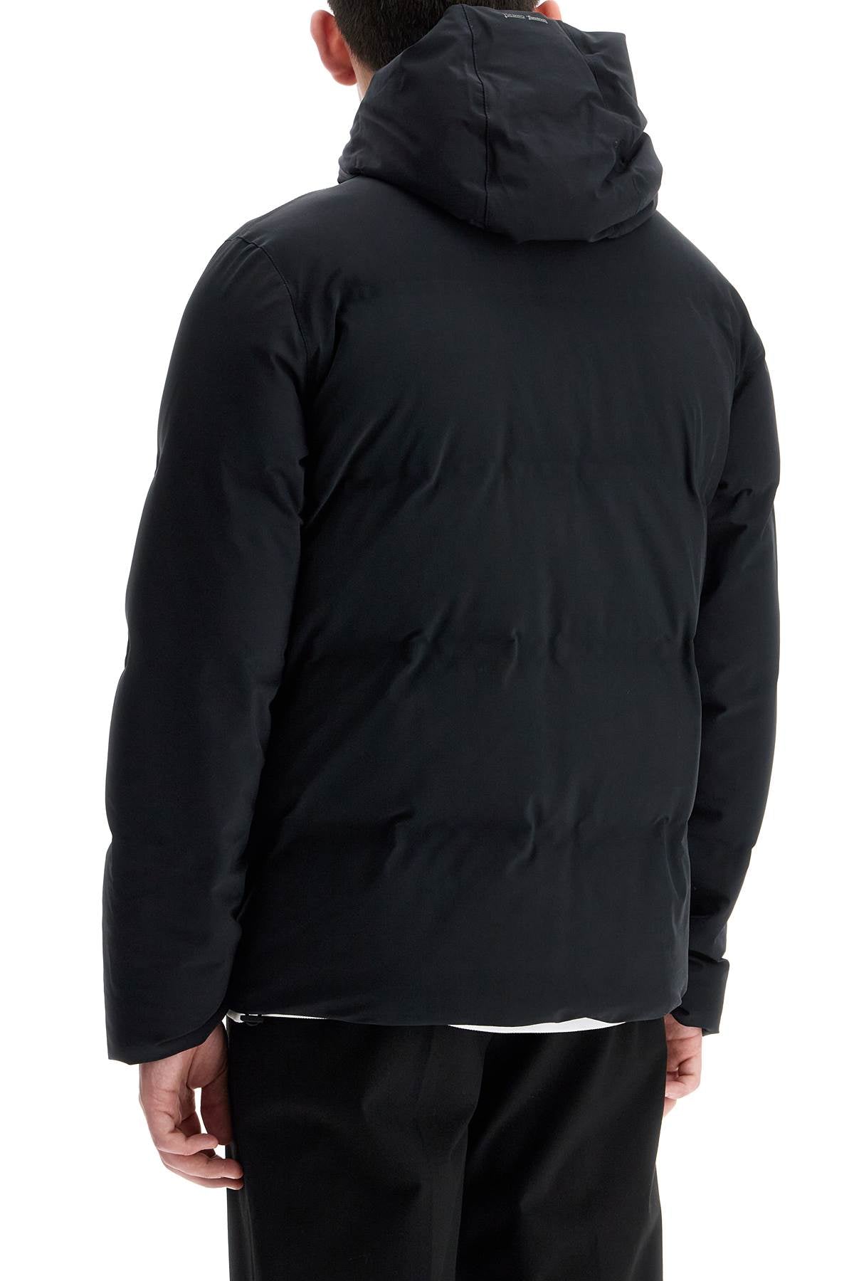 Short Down Jacket In New Impact.  - Black