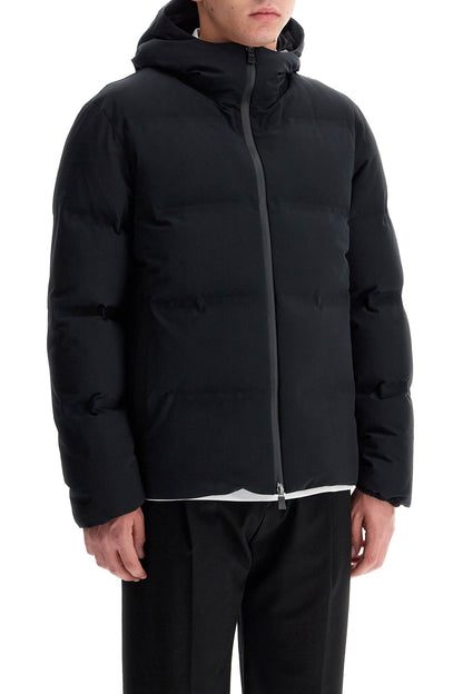 Short Down Jacket In New Impact.  - Black