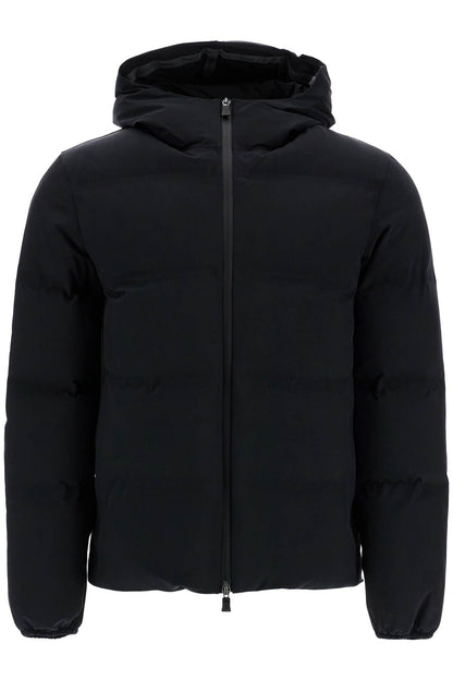 Short Down Jacket In New Impact.  - Black