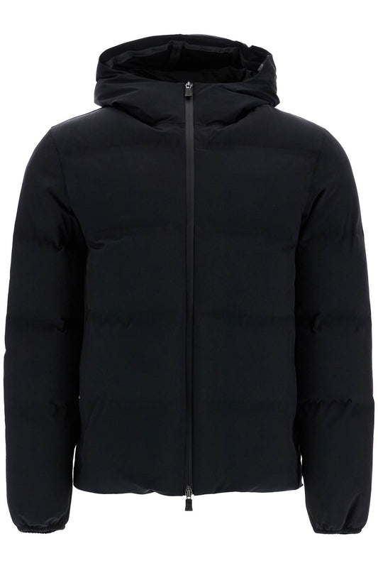 Short Down Jacket In New Impact.  - Black