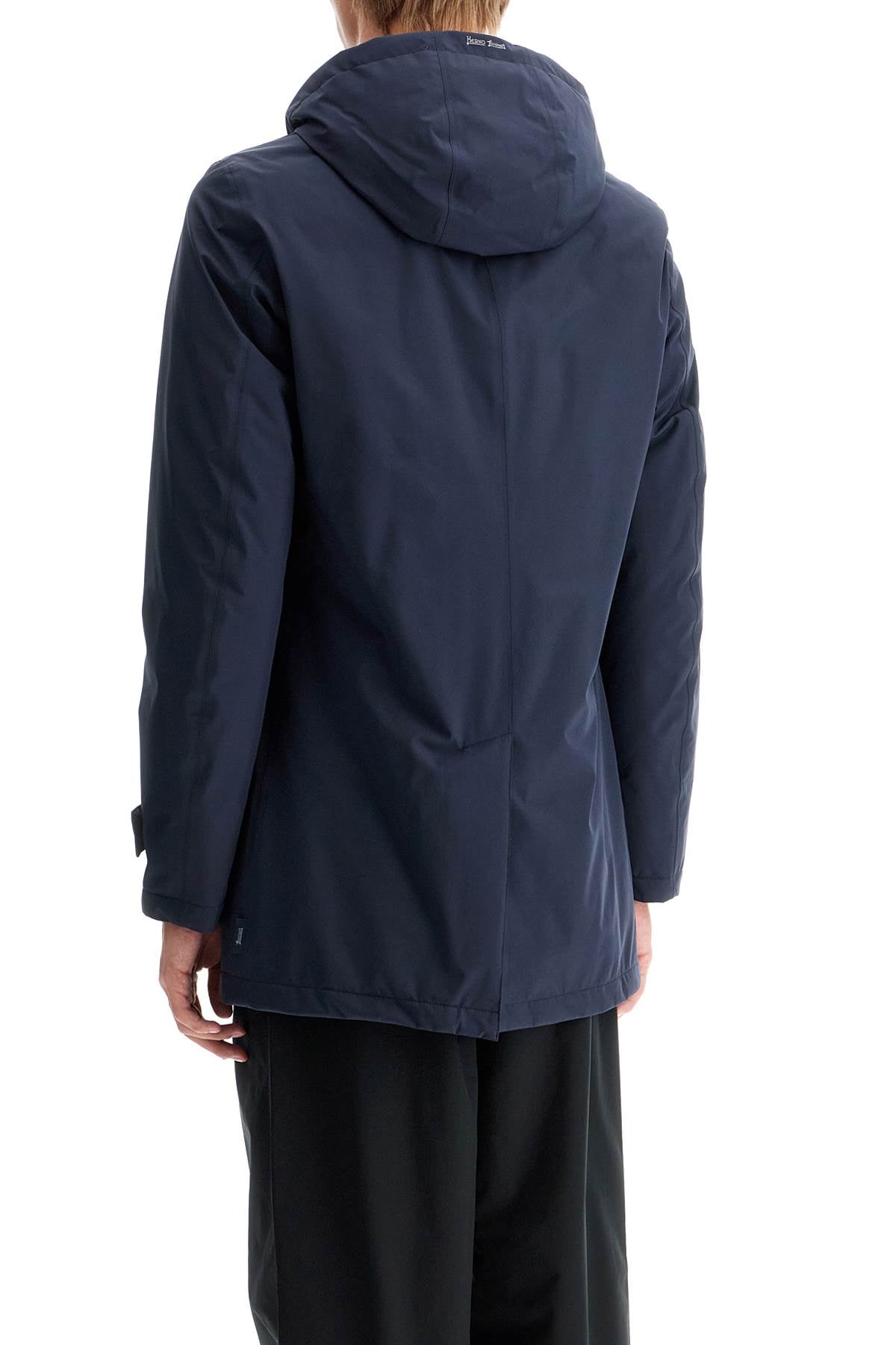 Laminar Padded Carcoat In Gore-tex 2l  - Blue