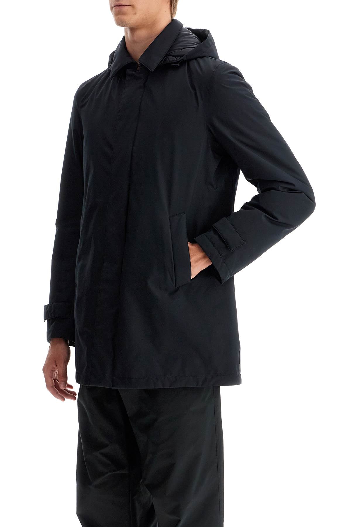 Laminar Padded Carcoat In Gore-tex 2l  - Black