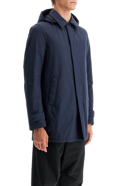 Laminar Padded Carcoat In Gore-tex 2l  - Blue