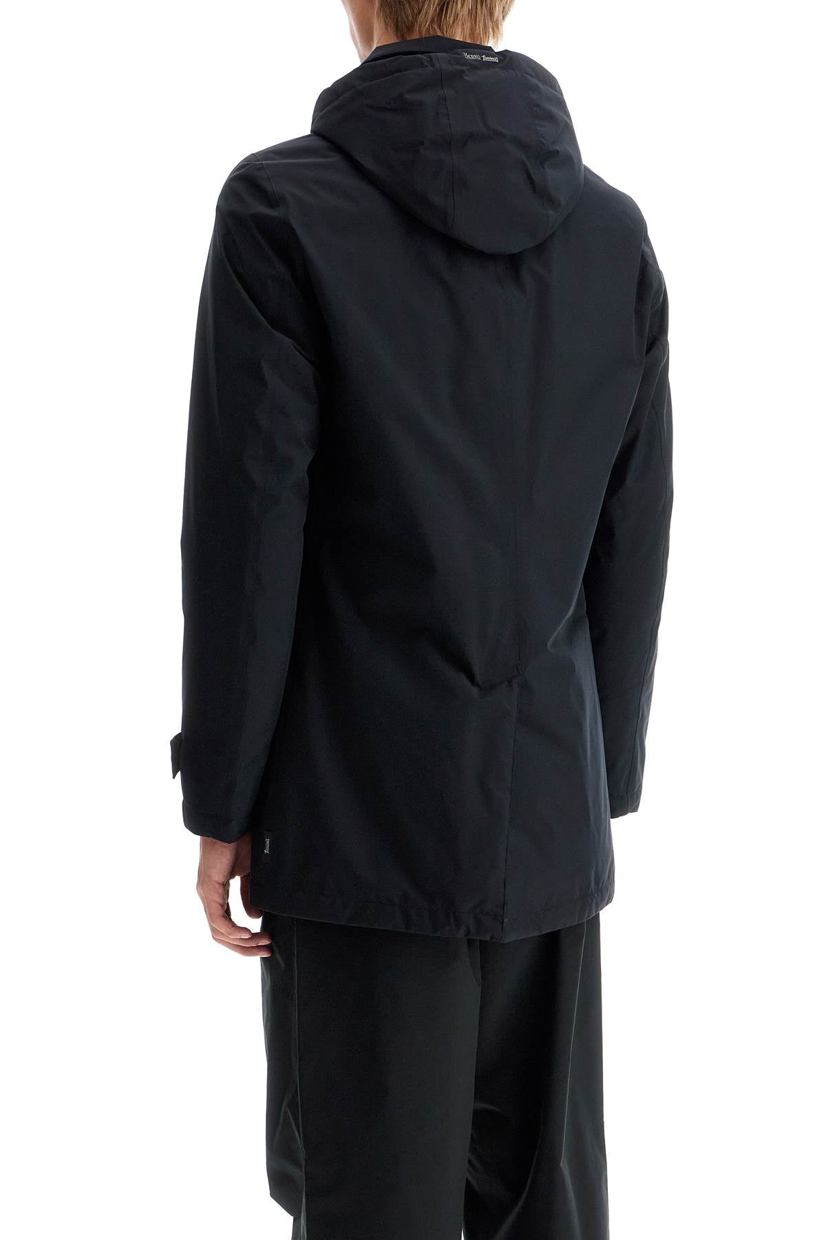 Laminar Padded Carcoat In Gore-tex 2l  - Black