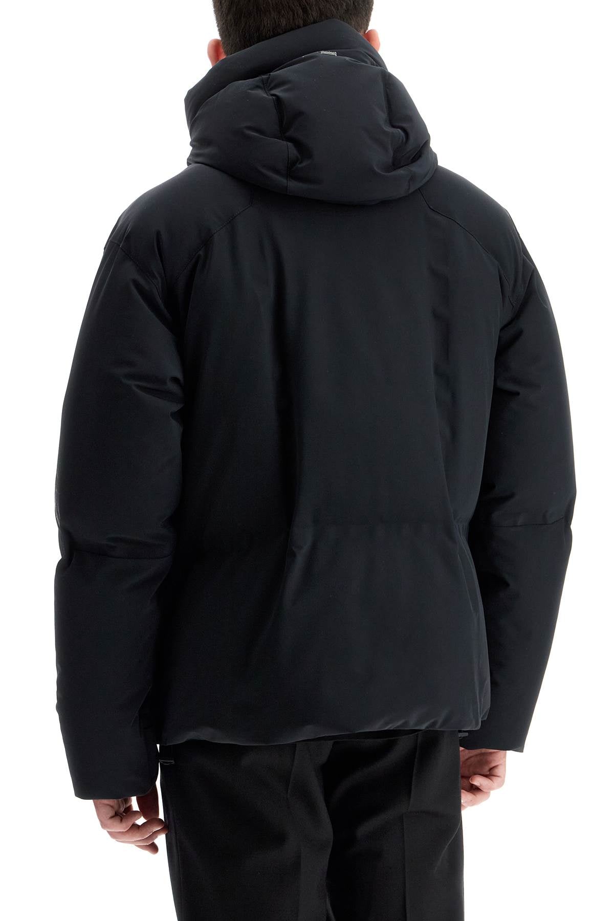 Short Down Jacket In New Impact.  - Black