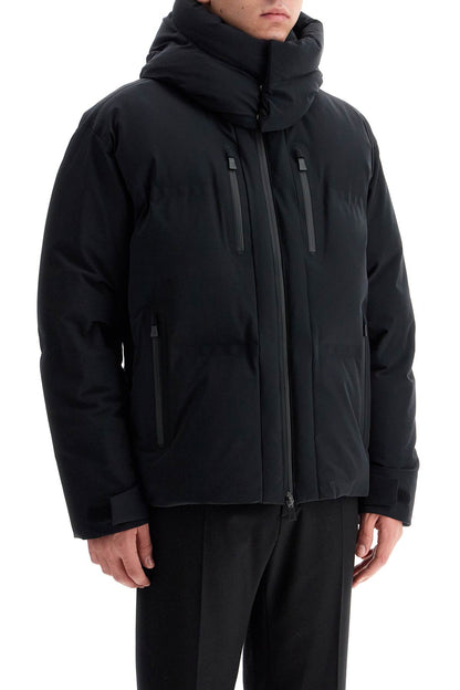 Short Down Jacket In New Impact.  - Black