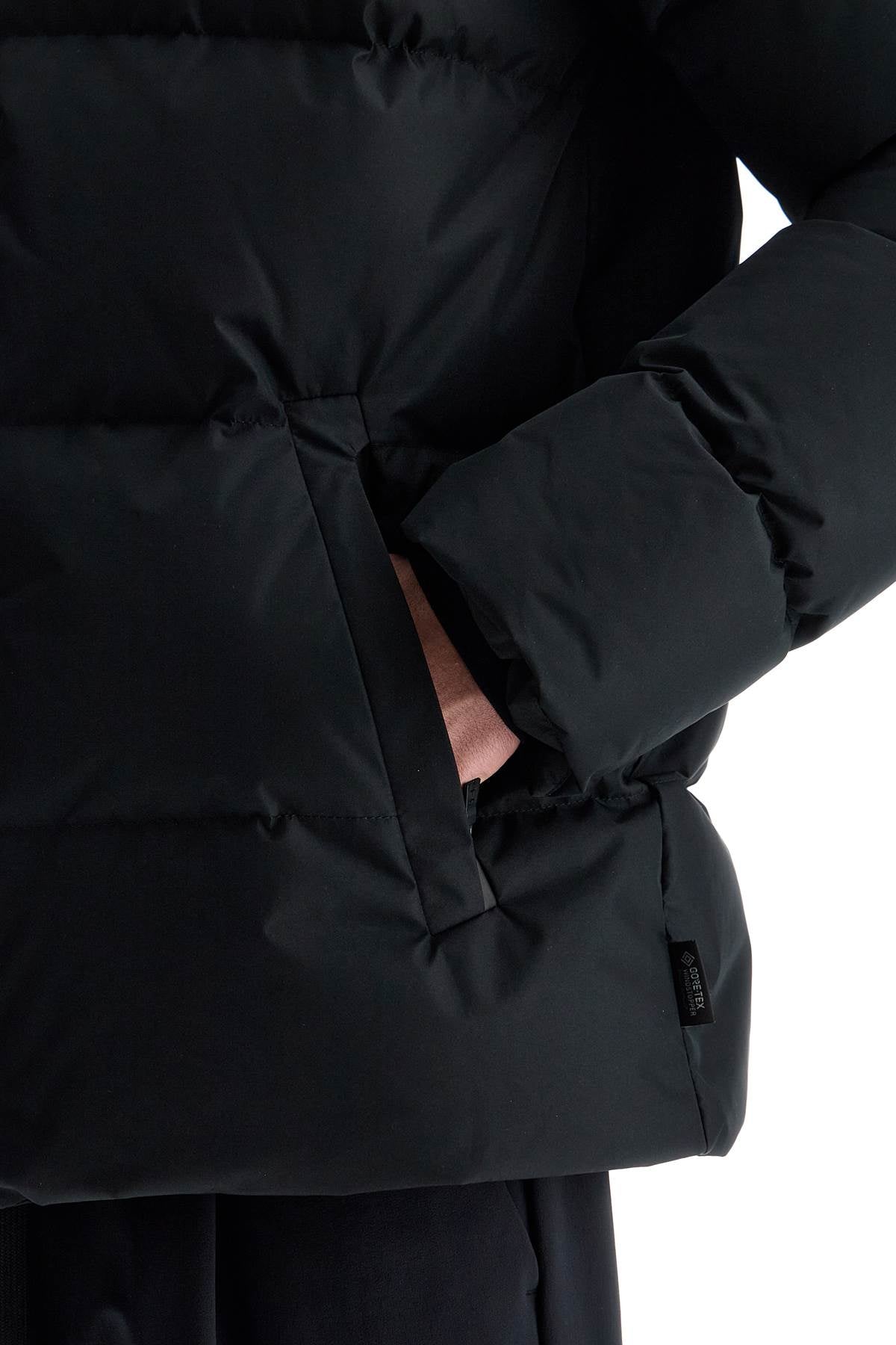 Laminar Down Jacket In Gore-tex Infinium Windstopper  - Black