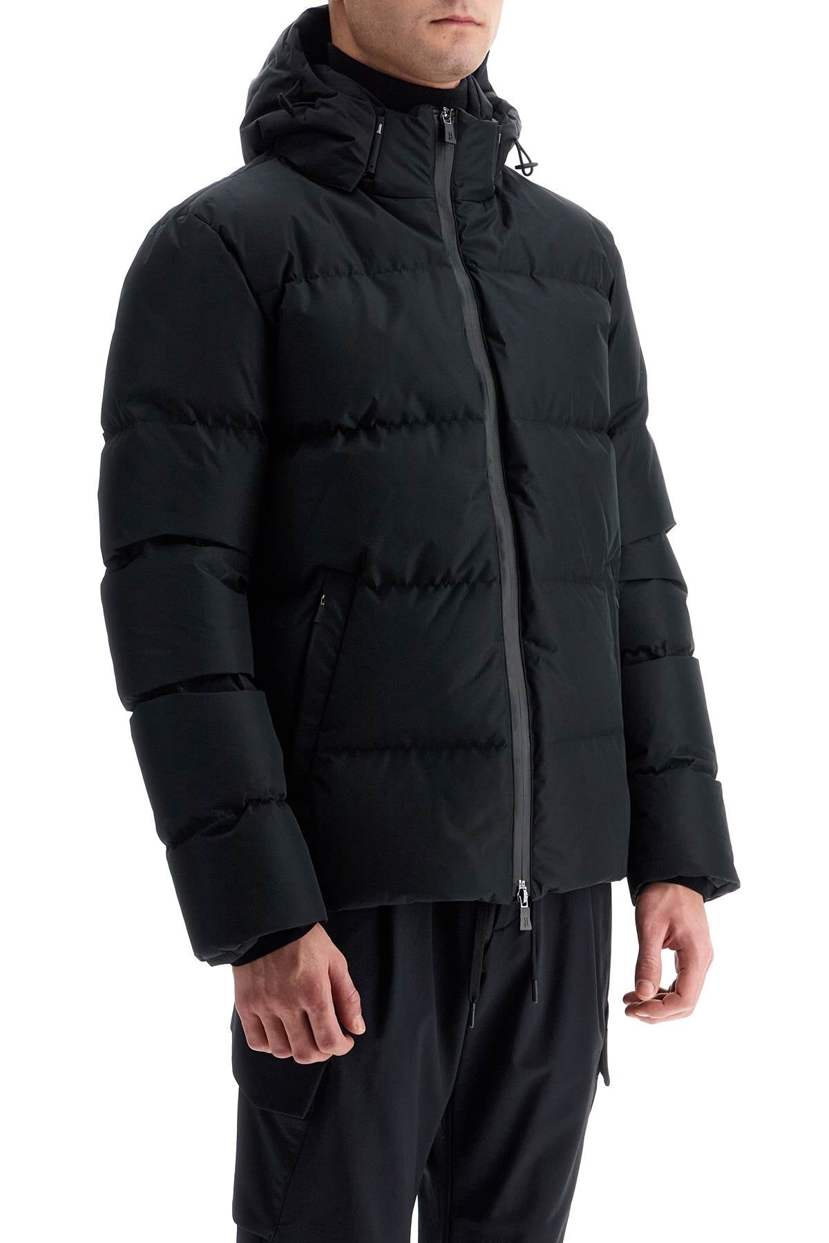 Laminar Down Jacket In Gore-tex Infinium Windstopper  - Black