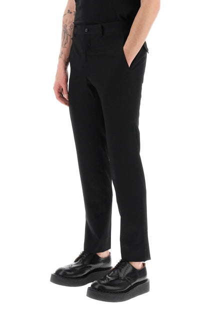 Light Wool Pants  - Nero