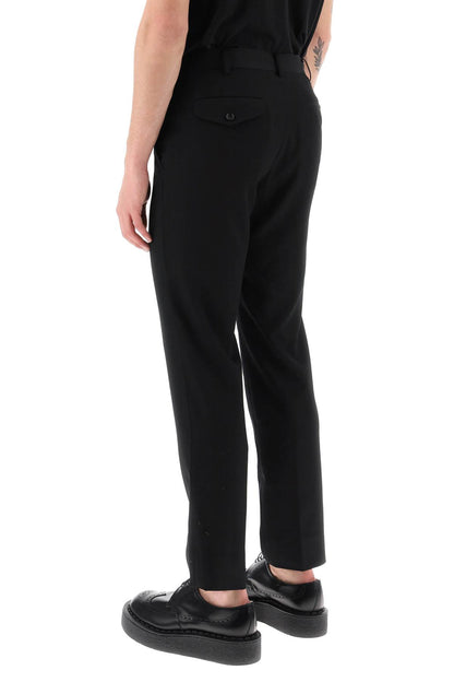 Light Wool Pants  - Nero