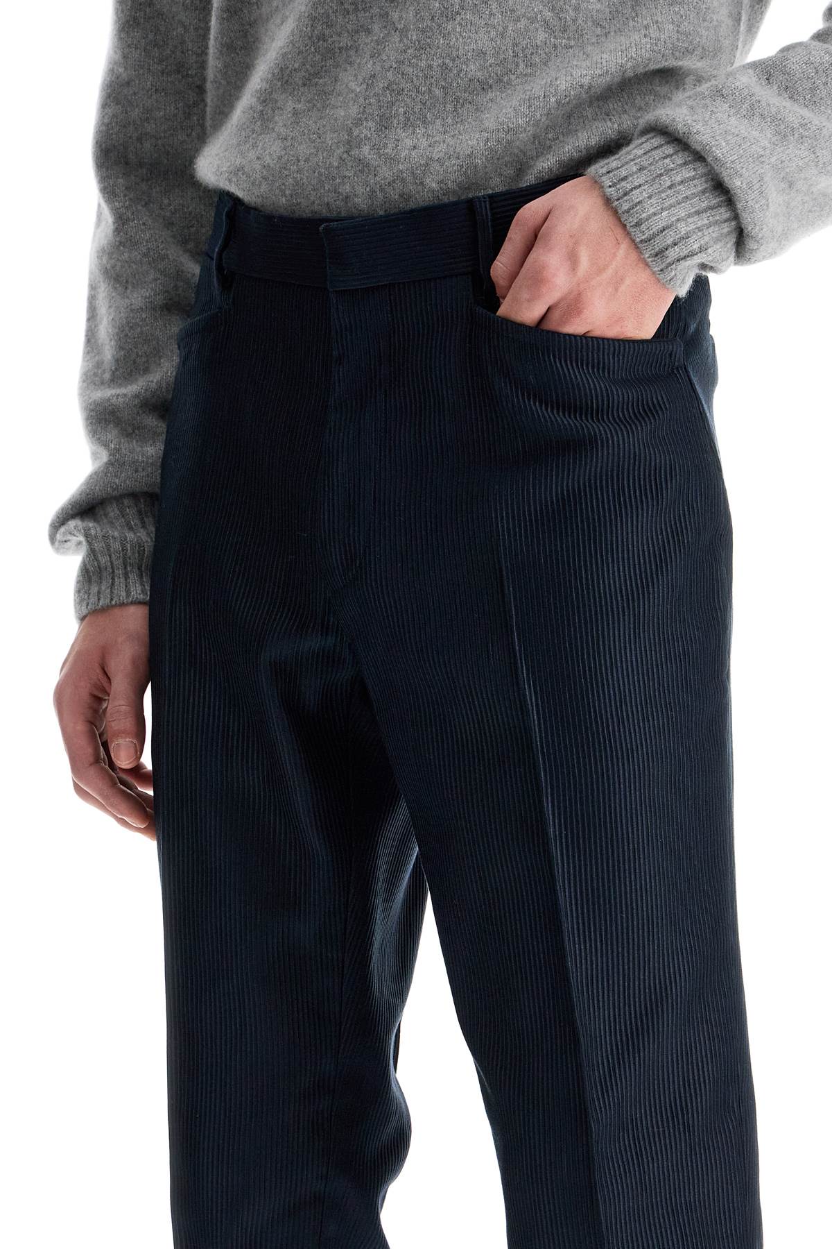 Dyllan Tailored Trousers In Can  - Blue