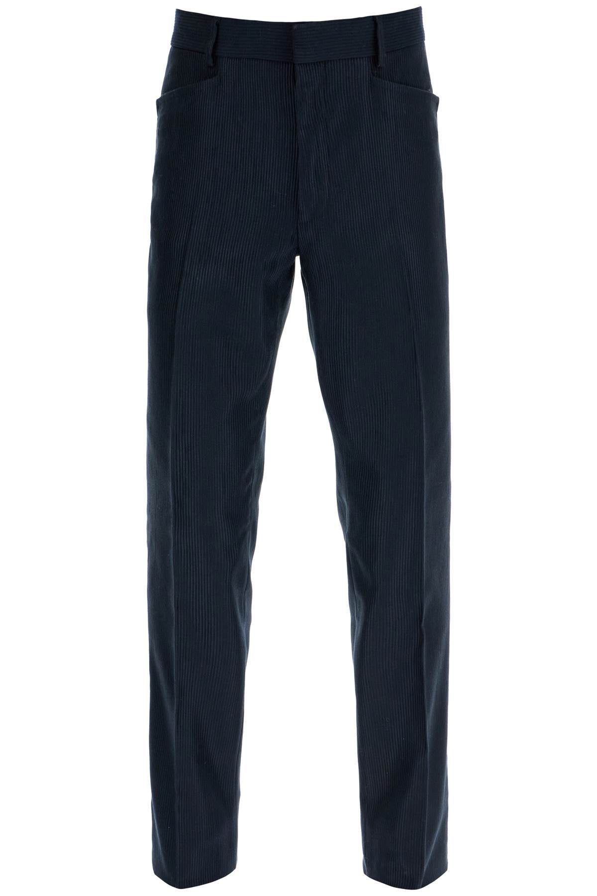 Dyllan Tailored Trousers In Can  - Blue