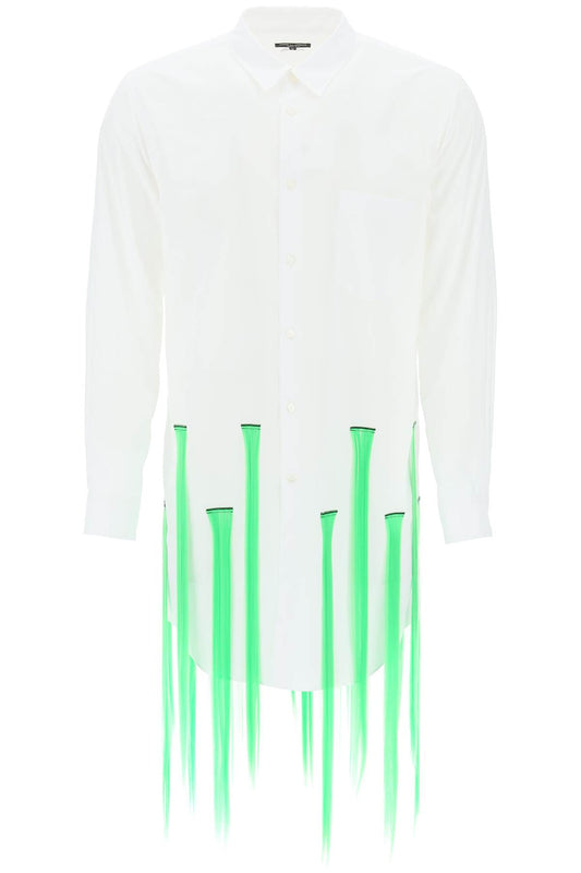 Shirt With Extensions  - Bianco